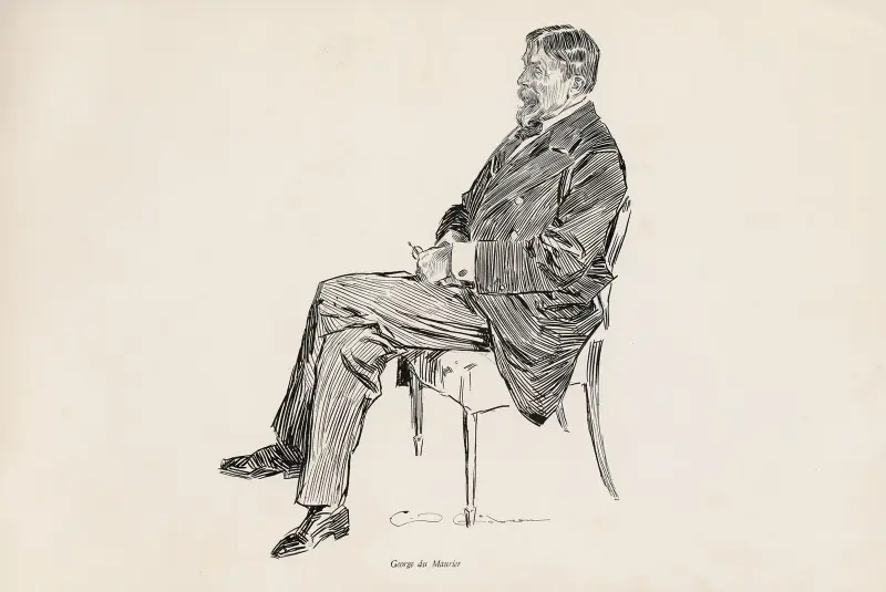 George du Maurier, Charles Dana Gibson