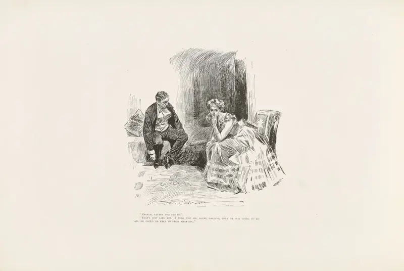 ‘George, father has failed’ av Charles Dana Gibson