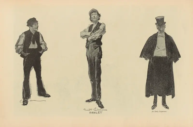 Hamlet von Charles Dana Gibson