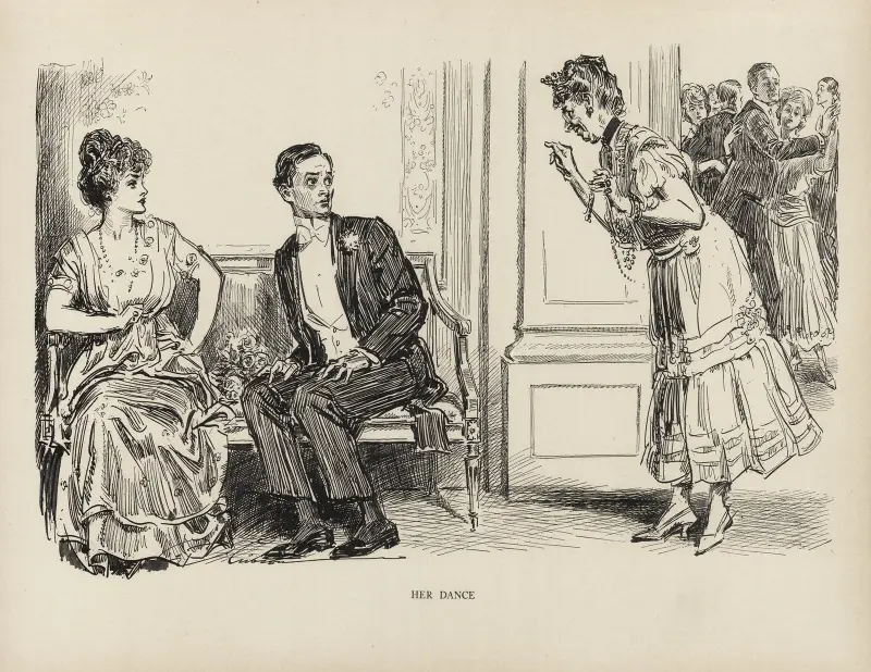 Ihr Tanz von Charles Dana Gibson