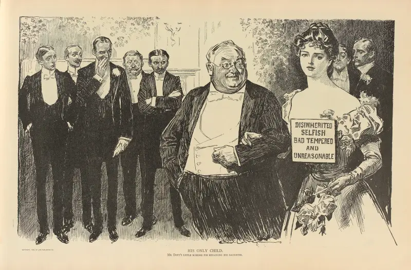 Hans enda barn av Charles Dana Gibson