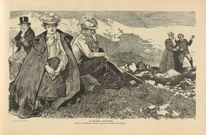 In höheren Höhen von Charles Dana Gibson