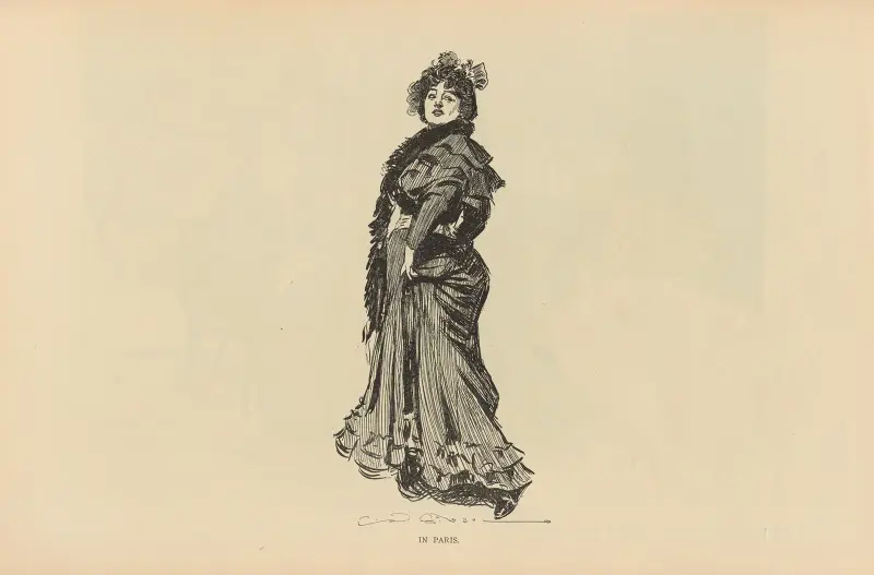 In Paris av Charles Dana Gibson
