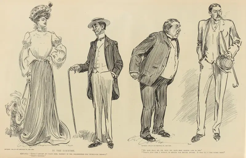 På landet av Charles Dana Gibson