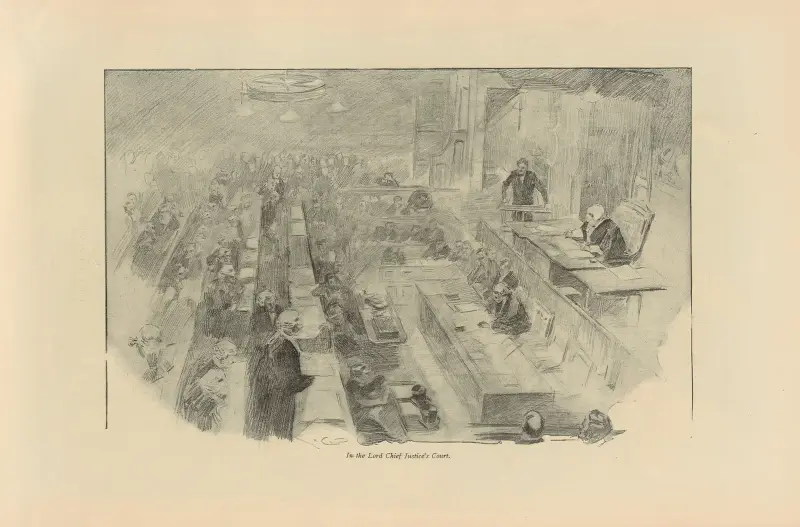 I överdomarens domstol av Charles Dana Gibson