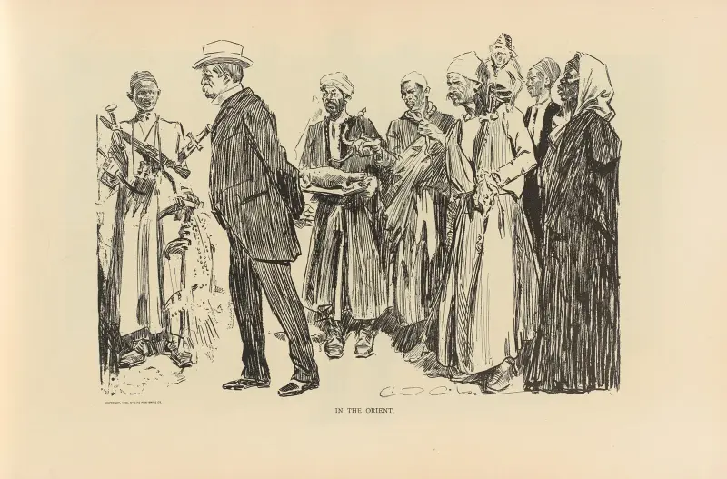 Im Orient von Charles Dana Gibson