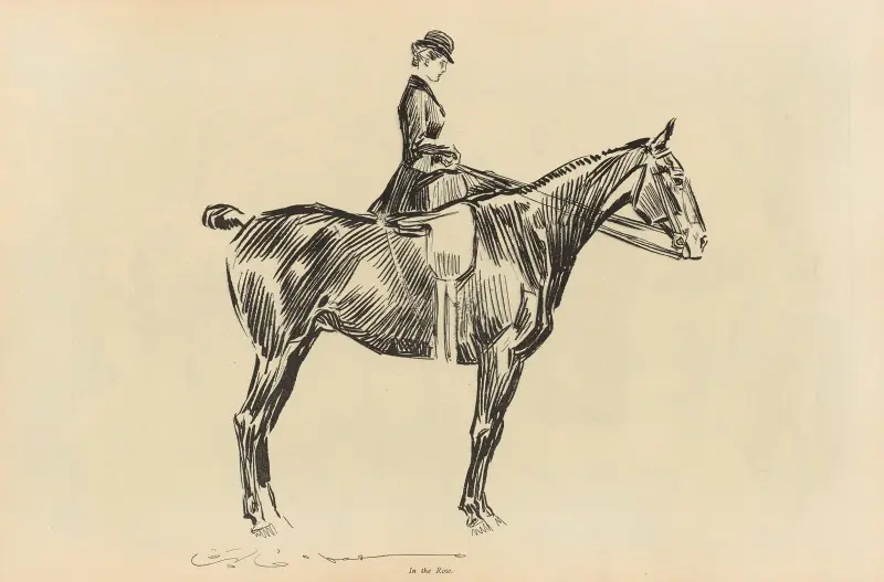 In the Row av Charles Dana Gibson