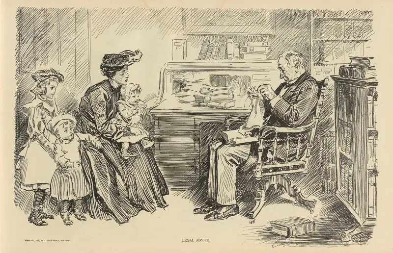 Legal advice av Charles Dana Gibson
