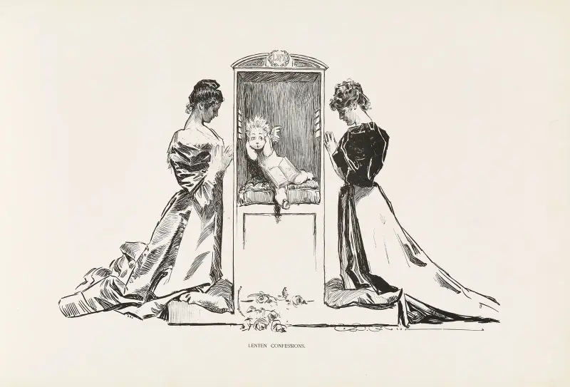 Lenten Confessions av Charles Dana Gibson