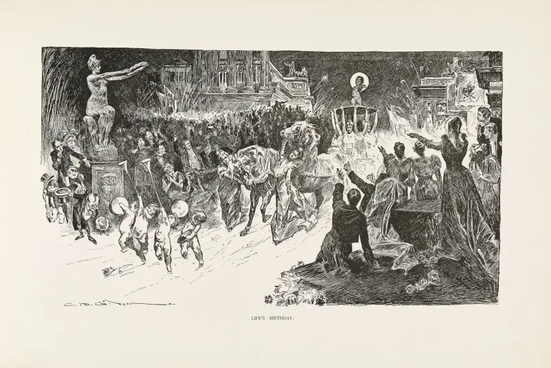 Livets födelsedag av Charles Dana Gibson