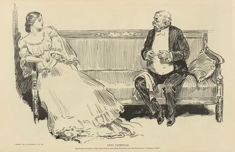 Lifes Varieté von Charles Dana Gibson