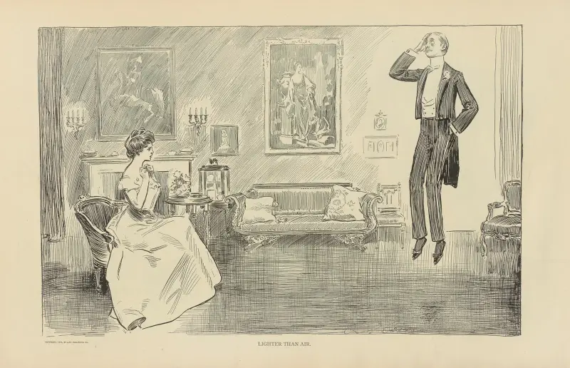 Lättare än luft av Charles Dana Gibson