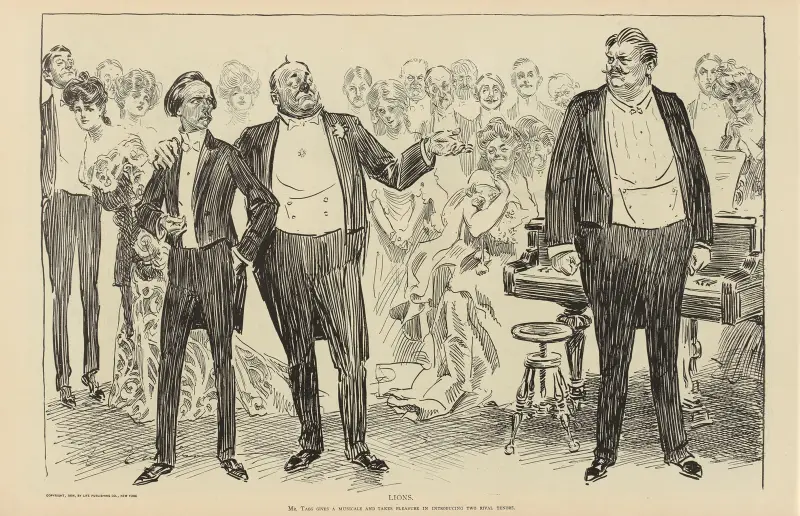 Lejon av Charles Dana Gibson