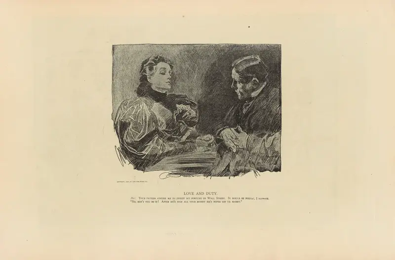 Kärlek och plikt av Charles Dana Gibson