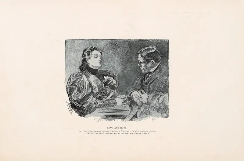Love and duty av Charles Dana Gibson