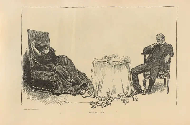 Love will die av Charles Dana Gibson