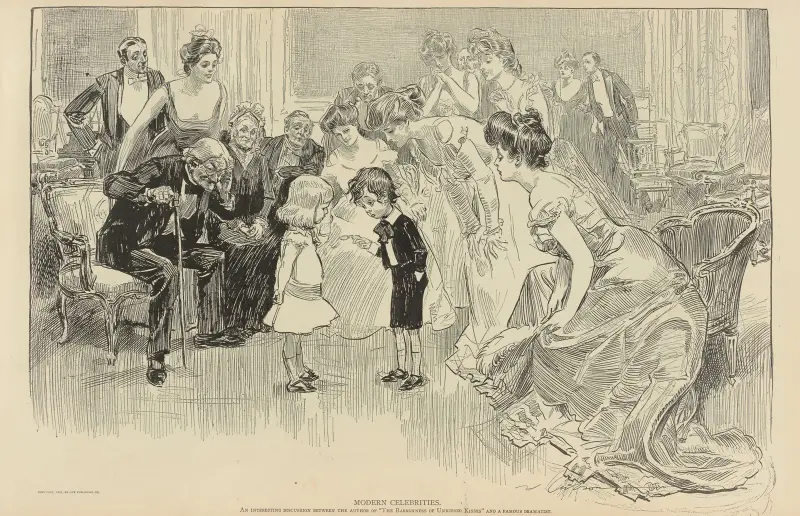 Modern celebrities av Charles Dana Gibson