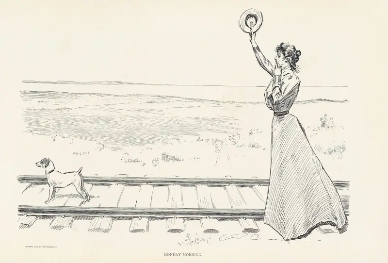 Måndag morgon av Charles Dana Gibson