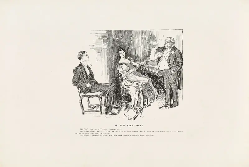 No free scholarships av Charles Dana Gibson