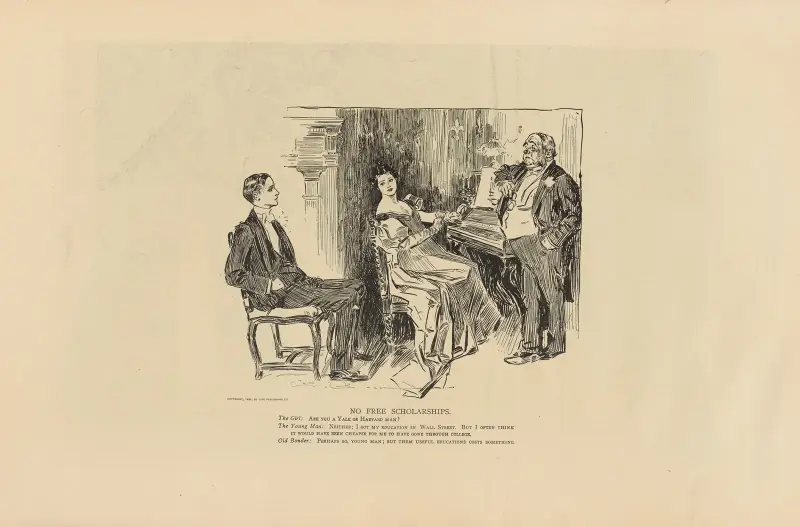 Inga fria stipendier av Charles Dana Gibson