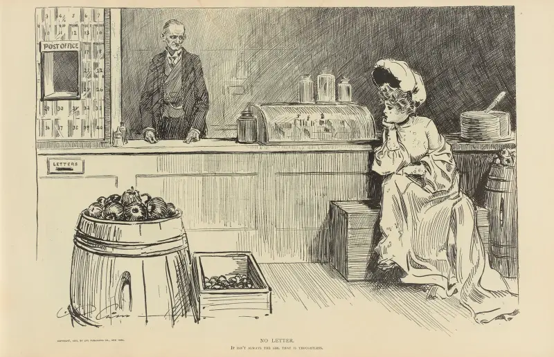 Kein Brief von Charles Dana Gibson