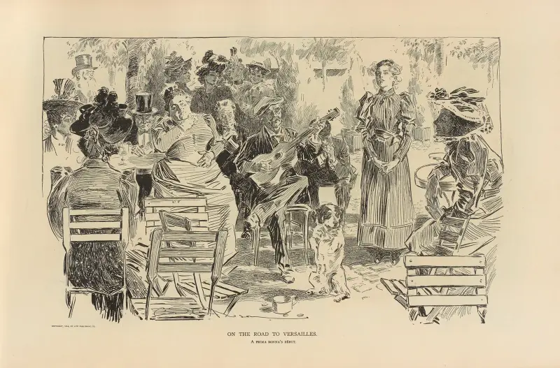 På vägen till Versailles av Charles Dana Gibson