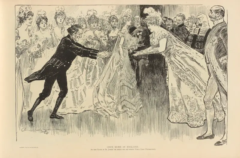 Once more in England av Charles Dana Gibson
