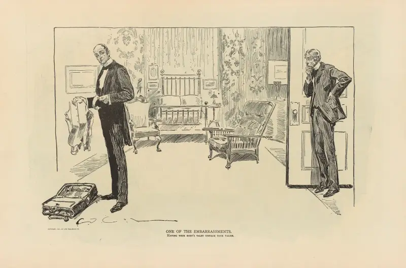 One of the embarrassments av Charles Dana Gibson