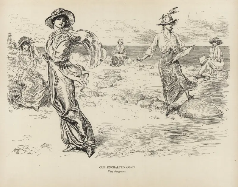 Our Uncharted Coast – Very dangerous av Charles Dana Gibson
