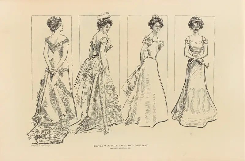 De som får sin vilja fram av Charles Dana Gibson
