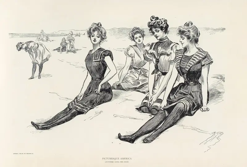 Picturesque America – Anywhere along the coast av Charles Dana Gibson