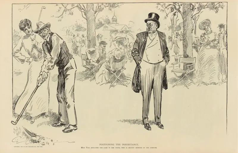 Att skjuta upp arvet av Charles Dana Gibson