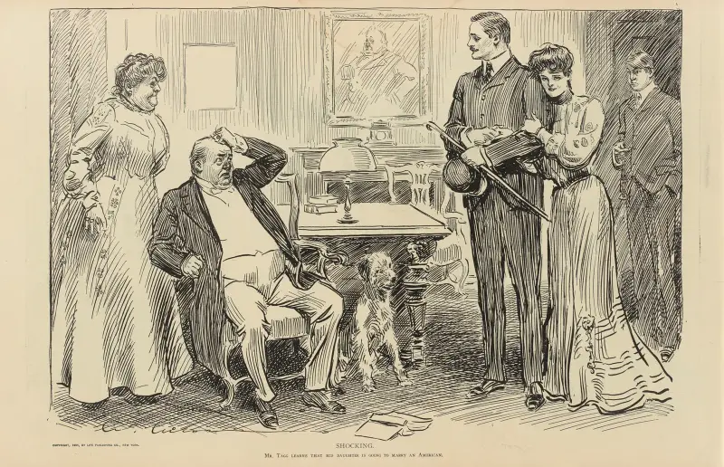 Schockierend von Charles Dana Gibson