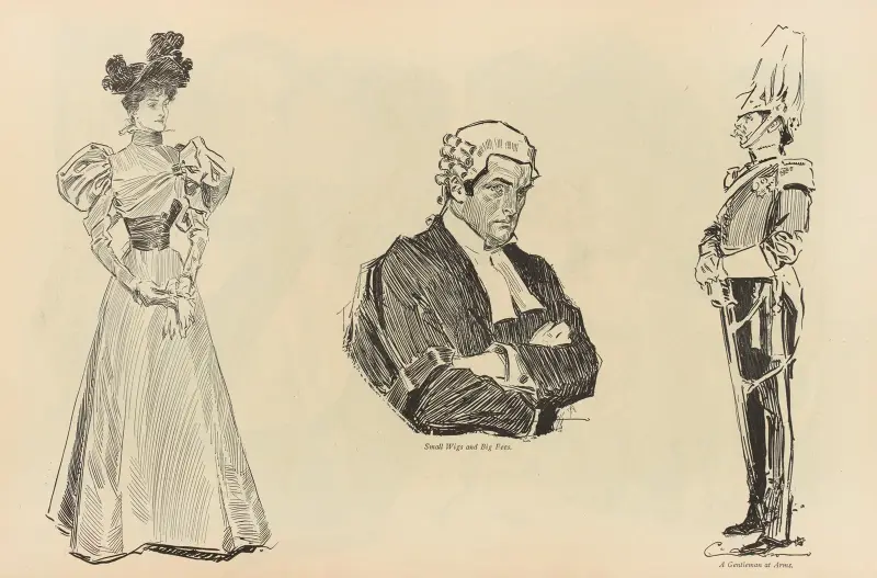 Small Wigs and Big Fees av Charles Dana Gibson
