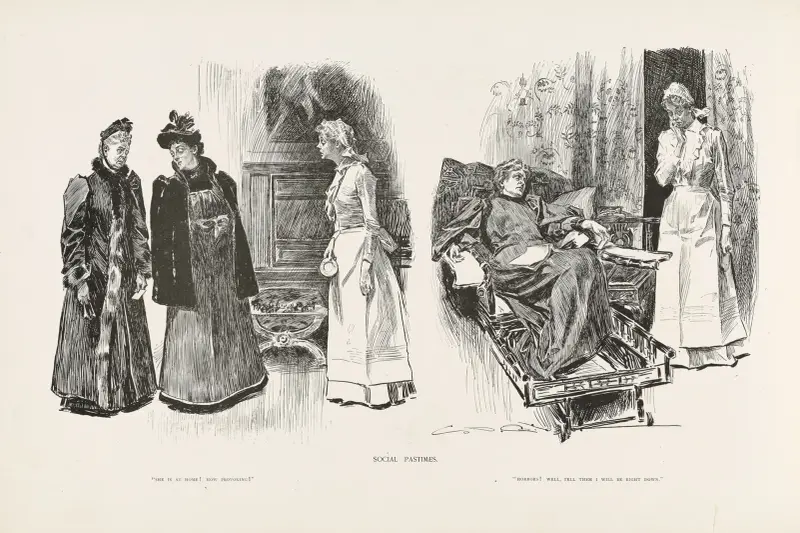 Social Pastimes av Charles Dana Gibson