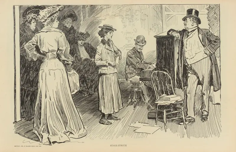 Stage-struck av Charles Dana Gibson