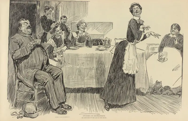 Studies in expression av Charles Dana Gibson