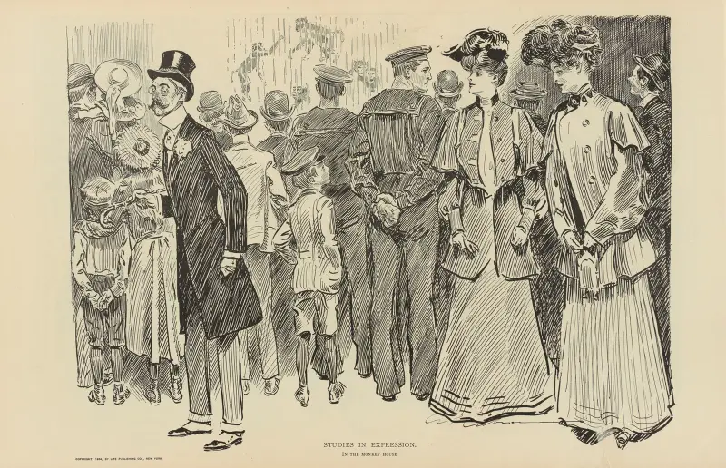 Studier i uttryck. I apbur av Charles Dana Gibson