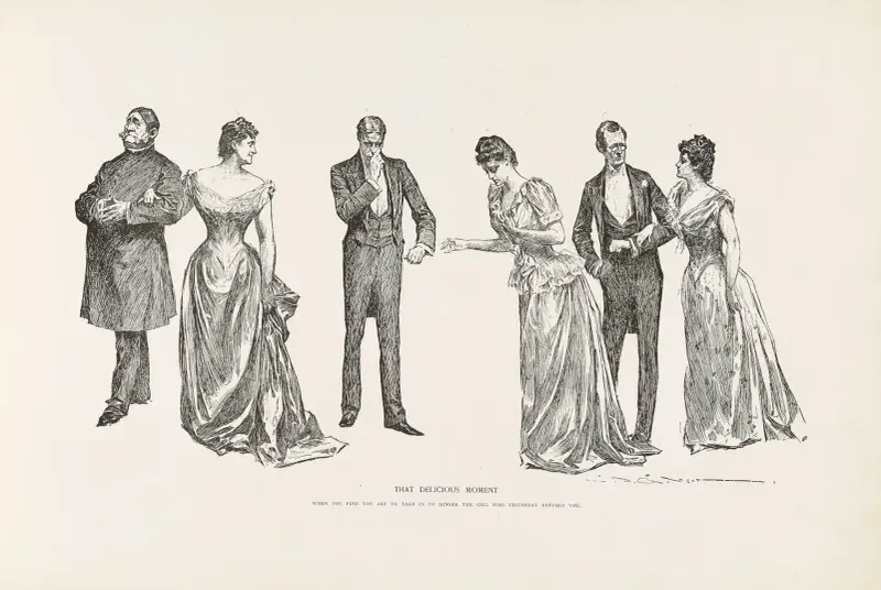 That delicious moment…. av Charles Dana Gibson