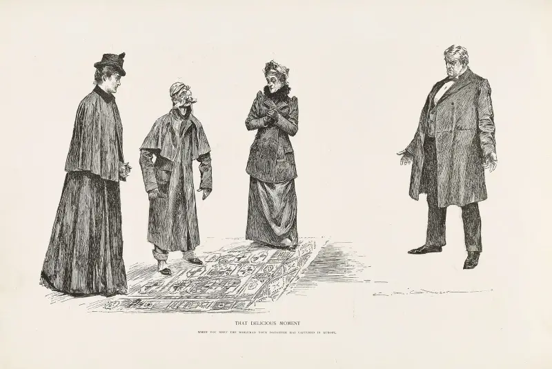 Dieser köstliche Augenblick – Wenn du dem Adligen begegnest, den deine Tochter in Europa erobert hat von Charles Dana Gibson