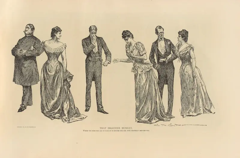 That delicious moment. av Charles Dana Gibson