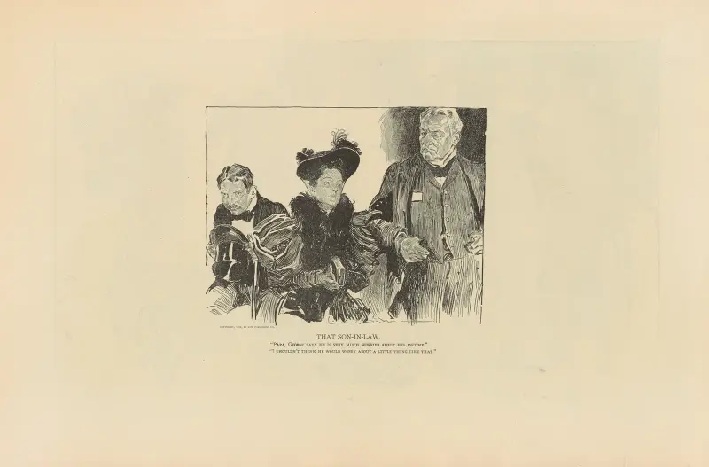 That son-in-law av Charles Dana Gibson