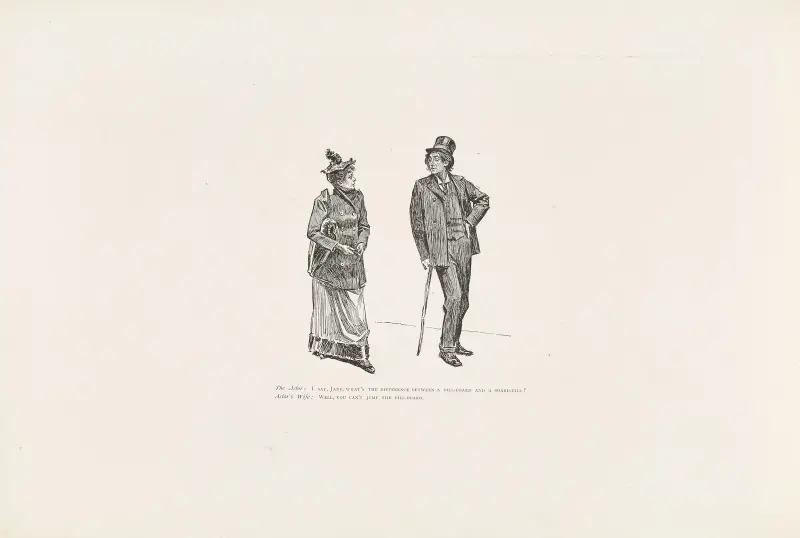 The Actor; I say, Jane, what…… av Charles Dana Gibson