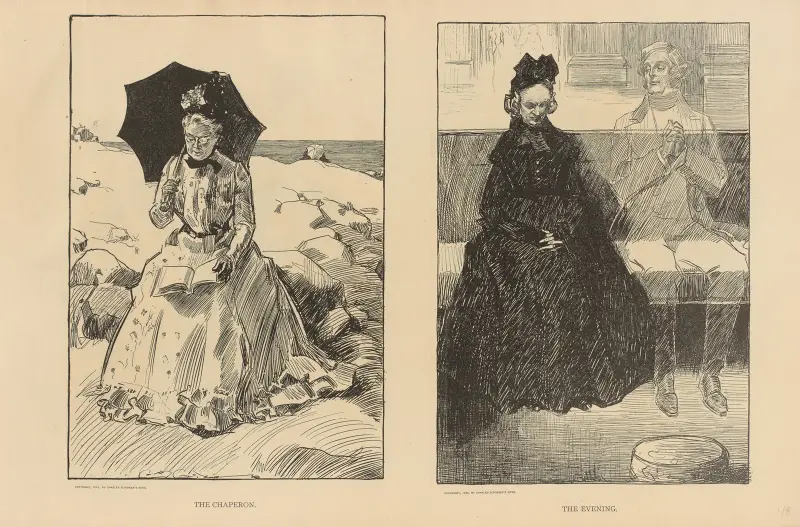 Förklädnaden. Kvällen av Charles Dana Gibson