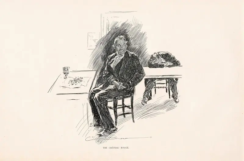 The Chateau Rouge av Charles Dana Gibson