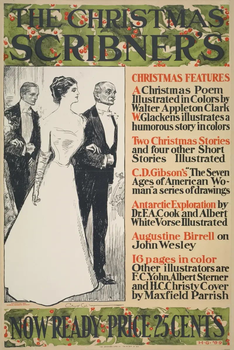 The Christmas Scribner’s von Charles Dana Gibson