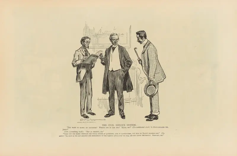 Det statliga ämbetsverket av Charles Dana Gibson