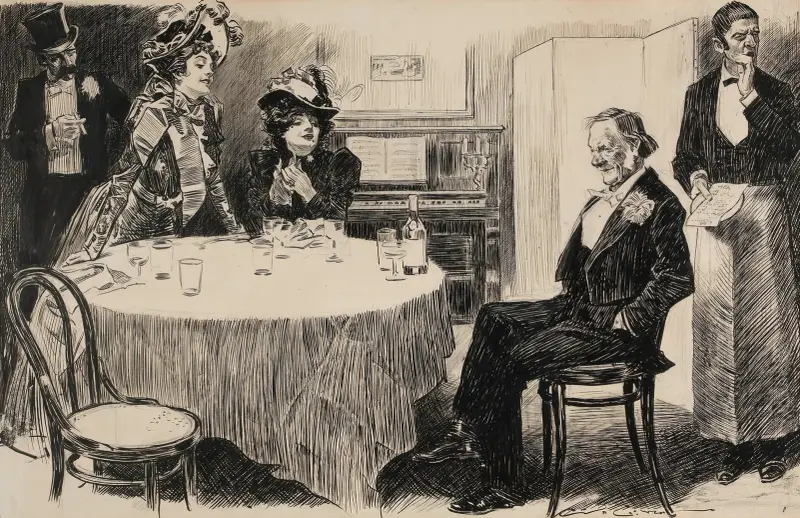 Herr Pipps uppfostran av Charles Dana Gibson