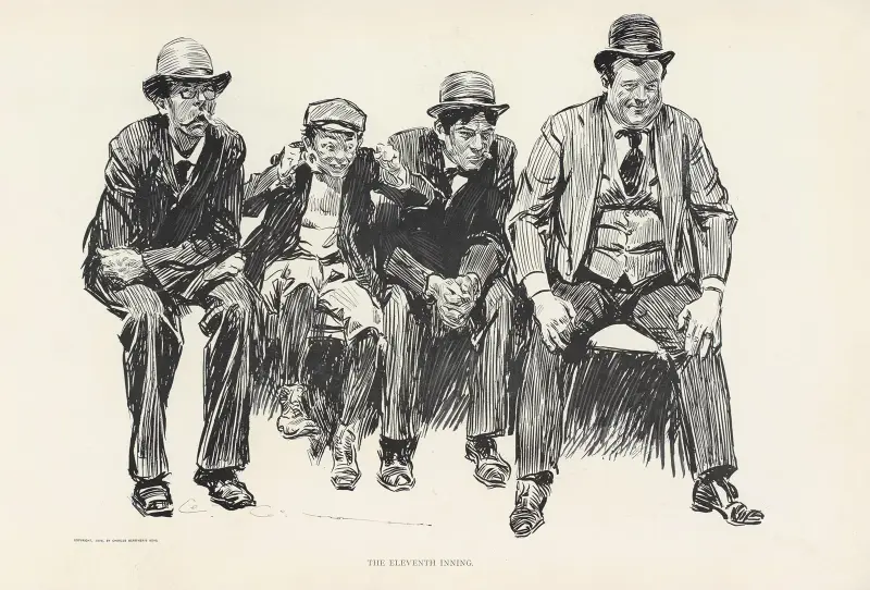 The eleventh inning av Charles Dana Gibson
