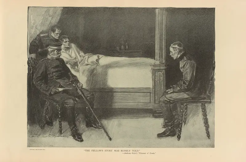 The fellow’s story was rudely told. av Charles Dana Gibson